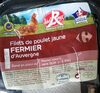 Filet de poulet jaune fermier d'Auvergne - Produit