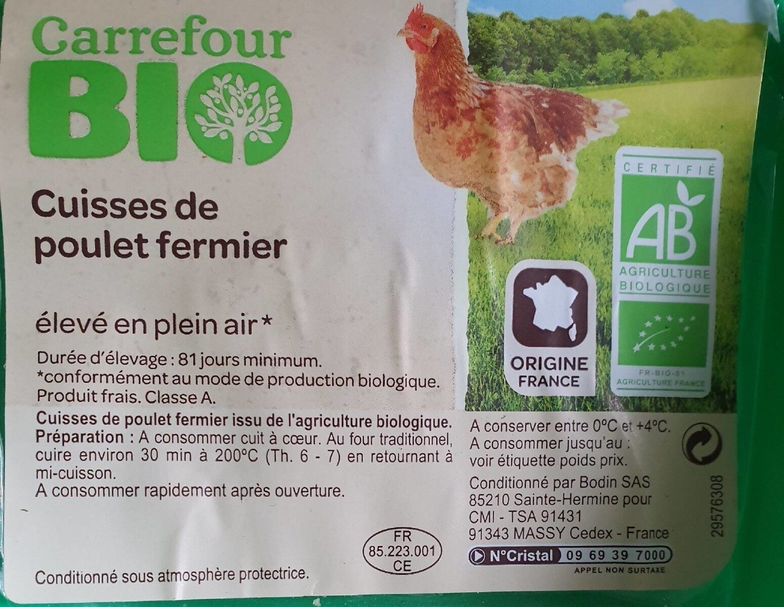 Cuisses de poulet fermier - Product - fr