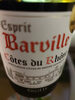 Esprit Barville Côtes du Rhône - Product