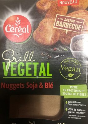 Grill vegetal nuggets soja et ble - Product - fr