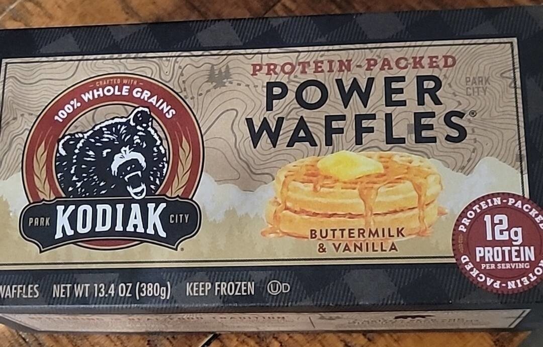 Protein packed power waffles - Producto - en