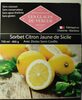 Sorbet Citron jaune de Sicile - Product