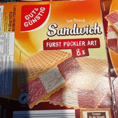 Sandwich Fürst Pückler Art - Produkt