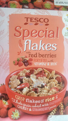Special flakes with red berries - Producto - en