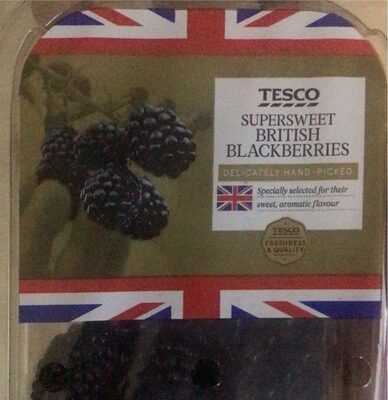 SuperSweet  British BlackBerries - Product