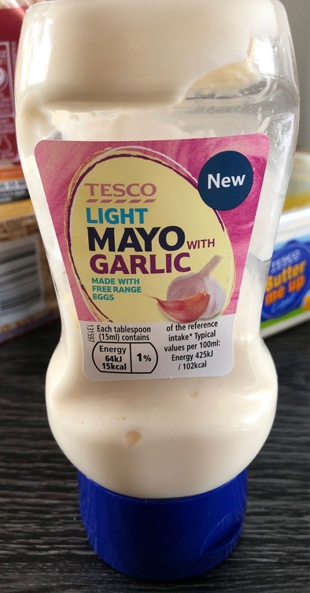 Mayonnaise light a l'ail - Product - fr