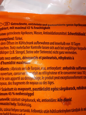 abricots moelleux - Ingredienti - fr