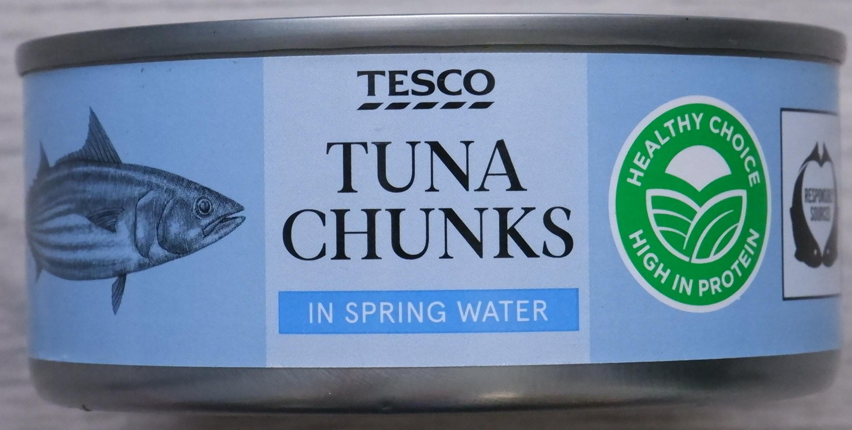 Tuna Chunks in Spring Water - Product