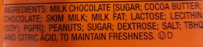 Peanut Butter Cups - Ingredients