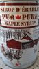 Pur maple syrup - Producto