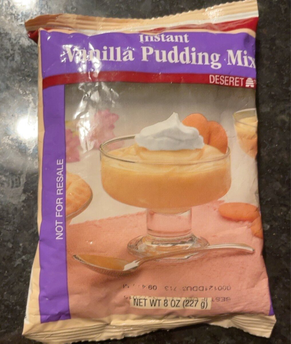 Instant Vanilla Pudding Mix - Product
