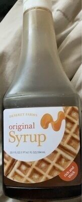 Original syrup - Produit - en