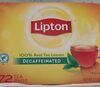 Lipton decaffeinated tea - Produkt