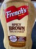 Spicy brown mustard, spicy brown - Product