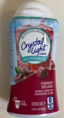 Crystal light liquid cherry splash - Produit - en