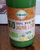 Bio 100 pour 100pur jus gingembre et citron - Product
