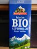 Frische Bio-Alpenmilch - Produkt