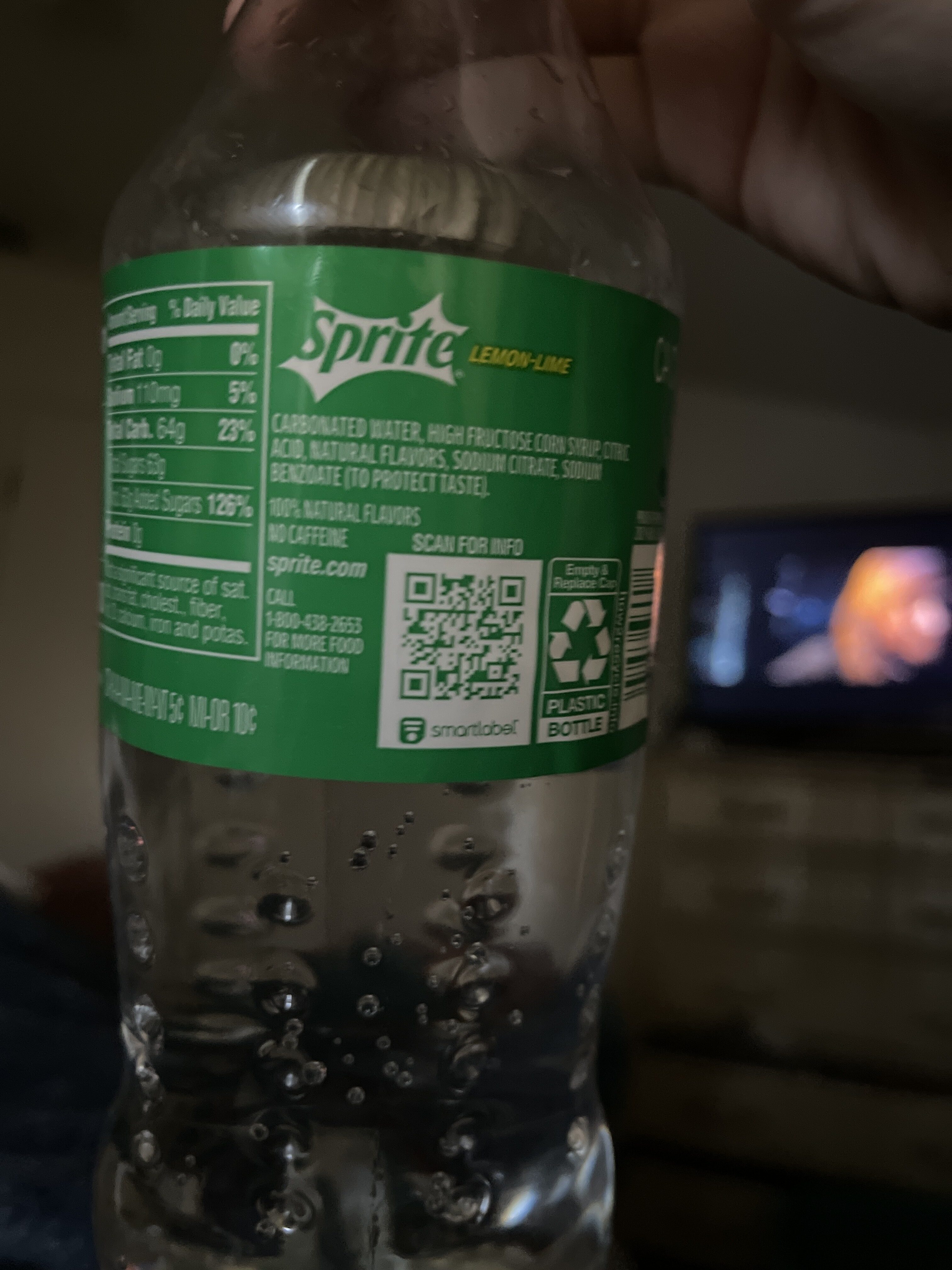 Lemon Lime Soda - Recycling instructions and/or packaging information