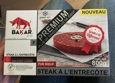 Steak à l'entrecôte surgeler - Product - fr