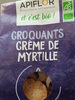 croquants crème de myrtille - Product