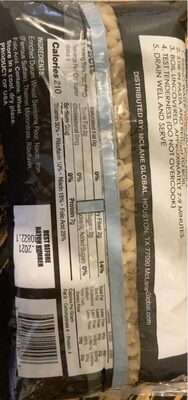 McTrader Elbow Macaroni - Nutrition facts