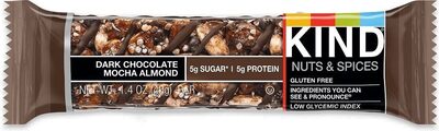 Dark chocolate mocha almond bar - Product