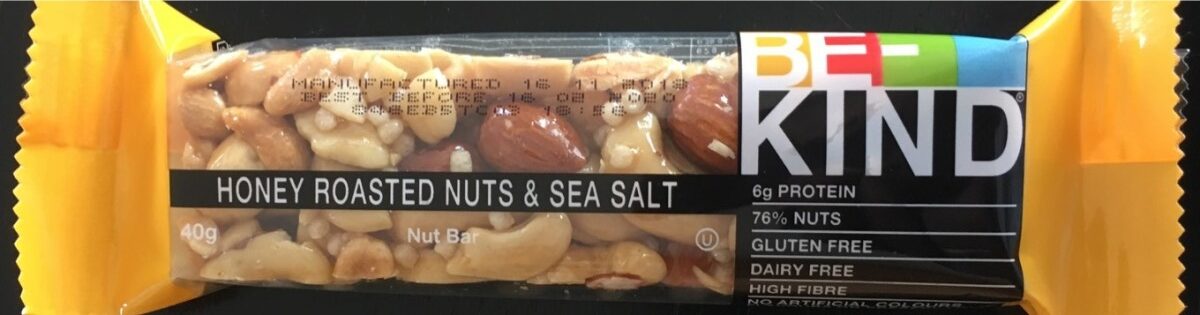 Honey roasted nuts & sea salt - Produkt - en