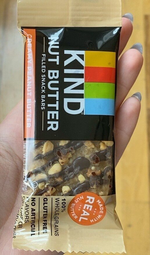 KIND nut butter filled snack bar creamy peanut butter - Product