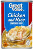 Chicken & Rice Condensed Soup - Produit