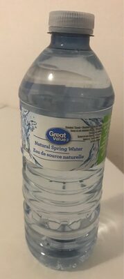 Naturel spring water - Produit