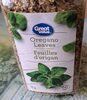 Oregano leaves - Product