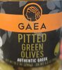 Gaea pitted green olives - Product