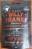 Billy Frank's british beef jerky - Produk