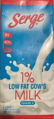 1% Low Fat Cow’s Milk - Product - fr