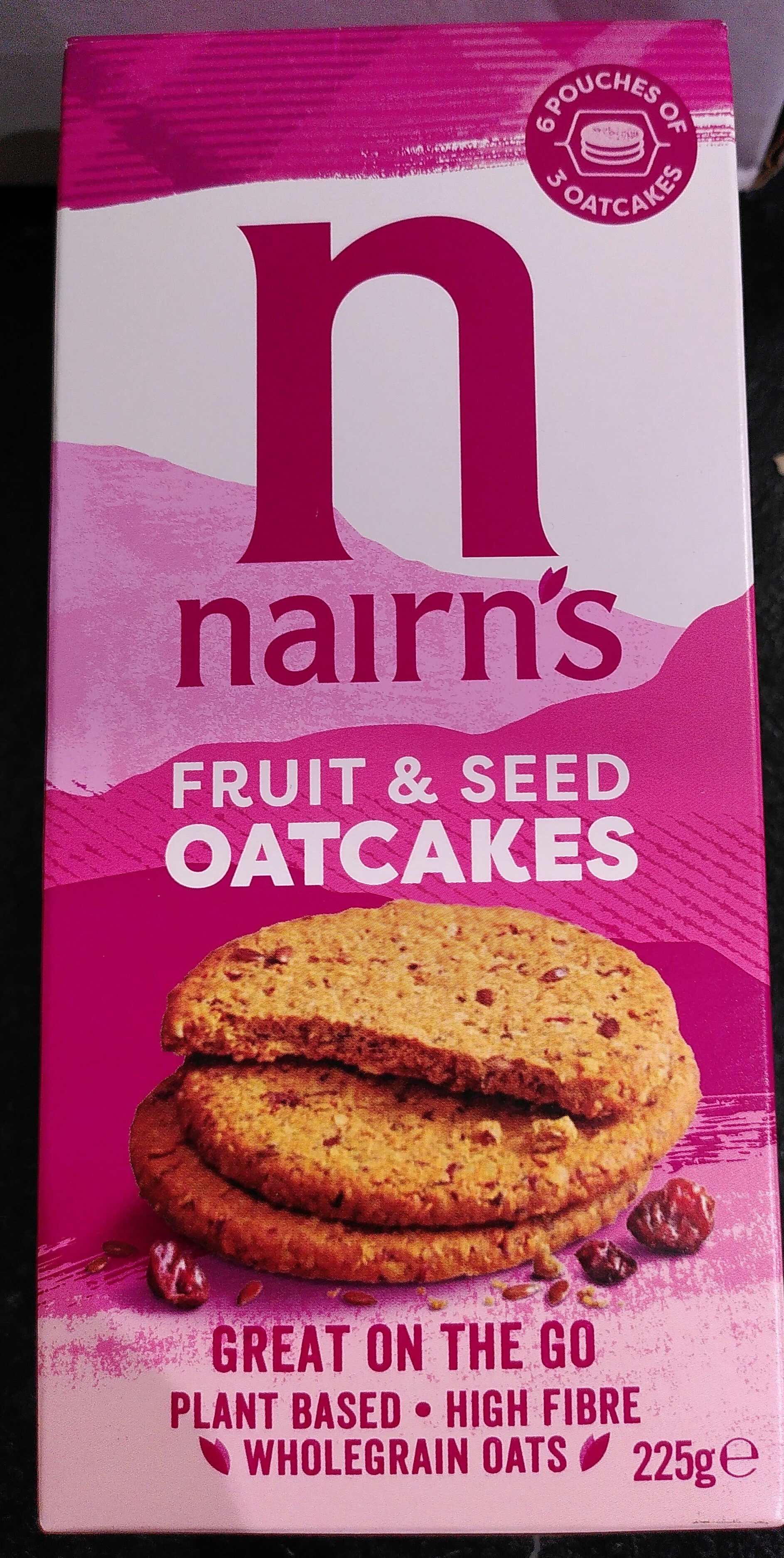 Fruit & Seed Oatcakes - Product