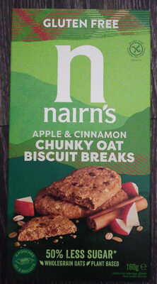 Apple & Cinnamon Chunky Oat Biscuit Breaks - Product