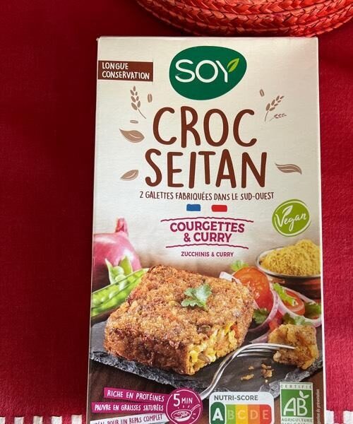Croc Seitan Courgettes & Curry Soy - نتاج - en