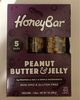 Honeybar snack bar peanut butter jelly glutenfree - Producte