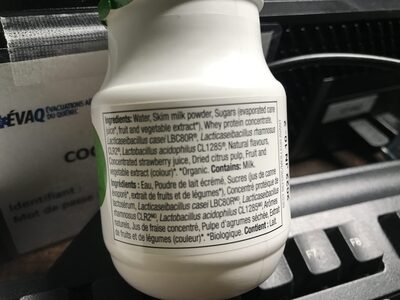 Fermented Dairy Probiotic - Ingredients