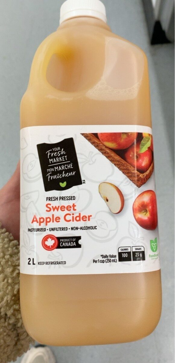 Sweet apple cider - Produit - en