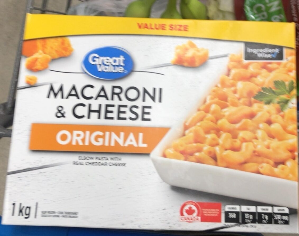 Great Value Macroni & Cheese Original - Product
