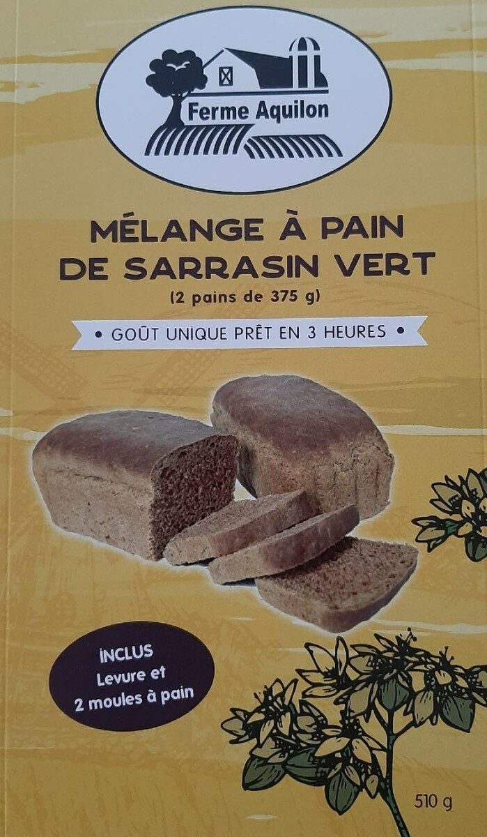 Mélange à pain de sarrasin vert - Product - fr