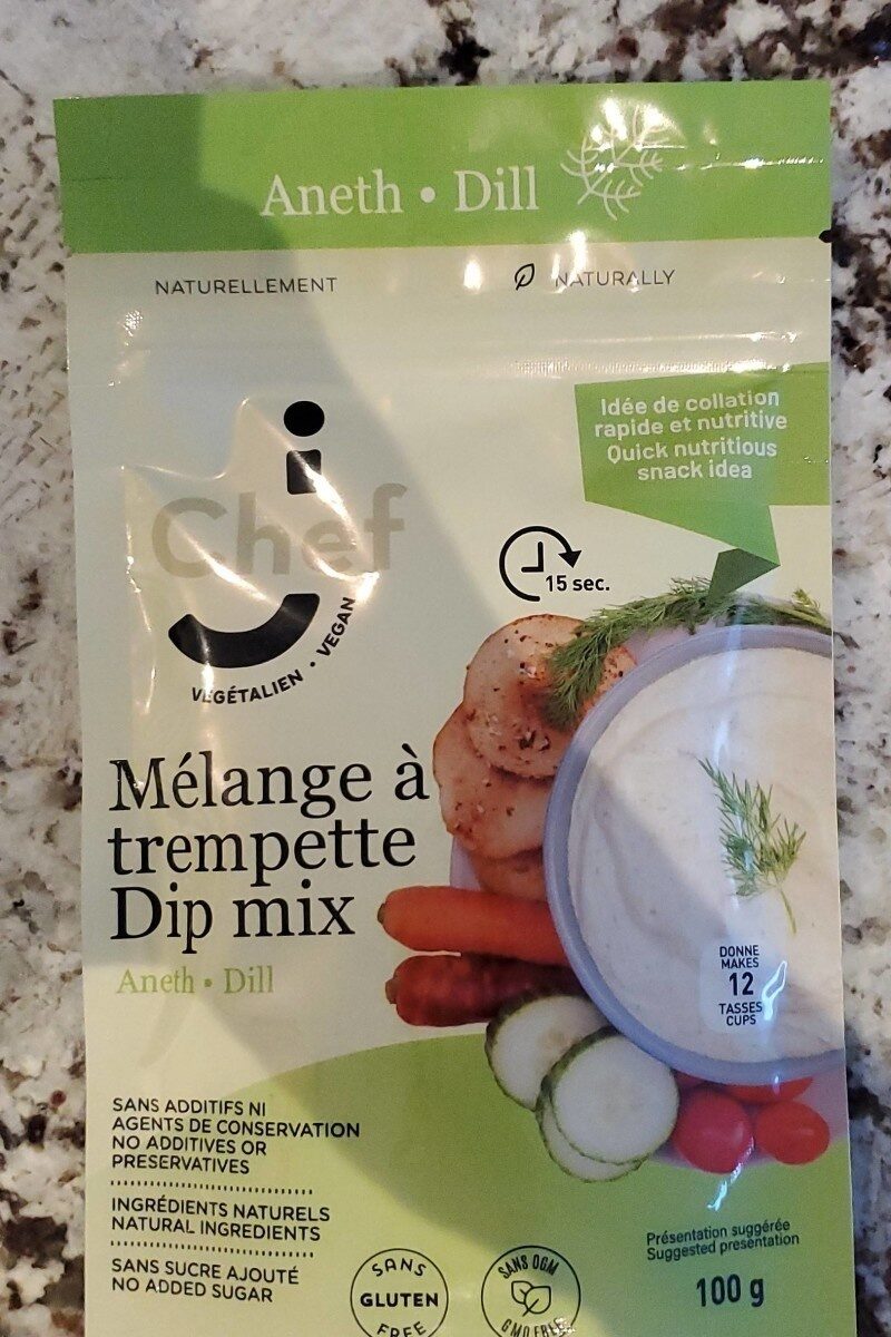 Chef J Dill Dip Mix - Product - fr