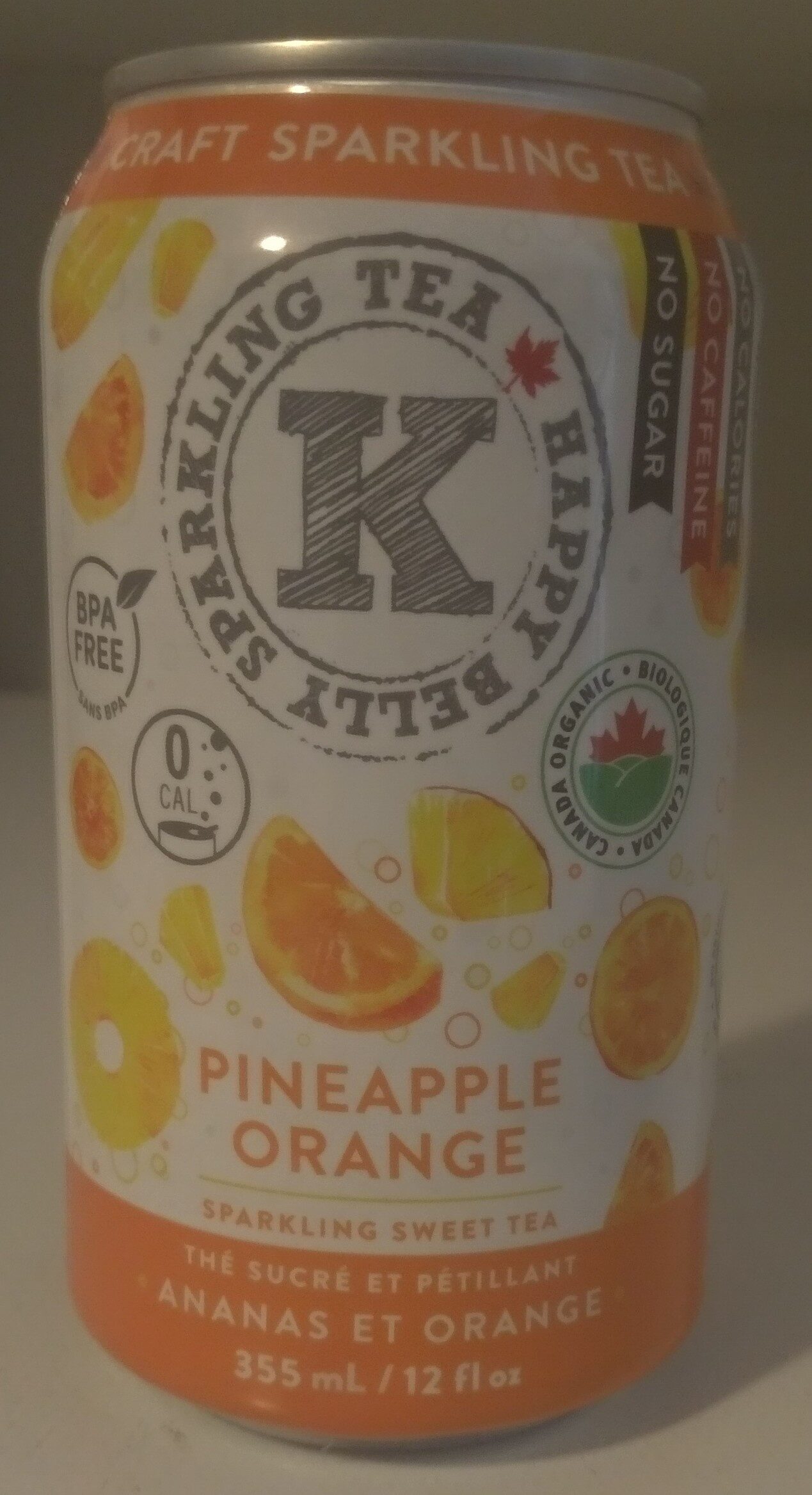 Pineapple Orange Sparkling Sweet Tea - Product