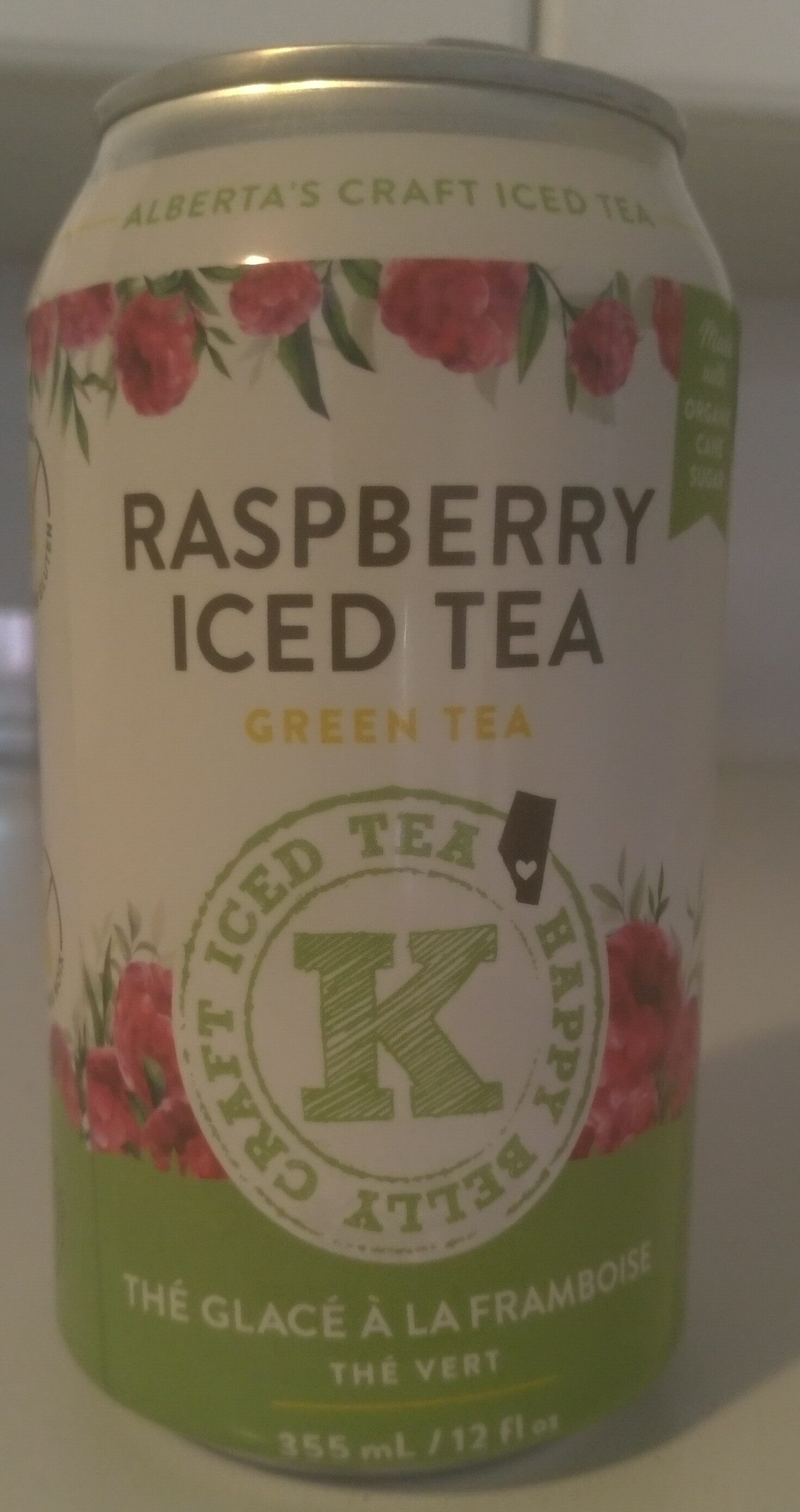 Raspberry Iced Green Tea - Produit - en