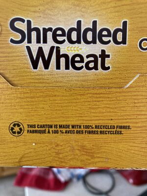 Original Shredded Wheat - Recycling instructions and/or packaging information