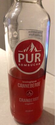 Organic Cranberry Kombucha - Product - fr