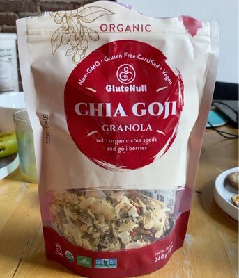 Granola clusters chia goji berry organic - Product - en