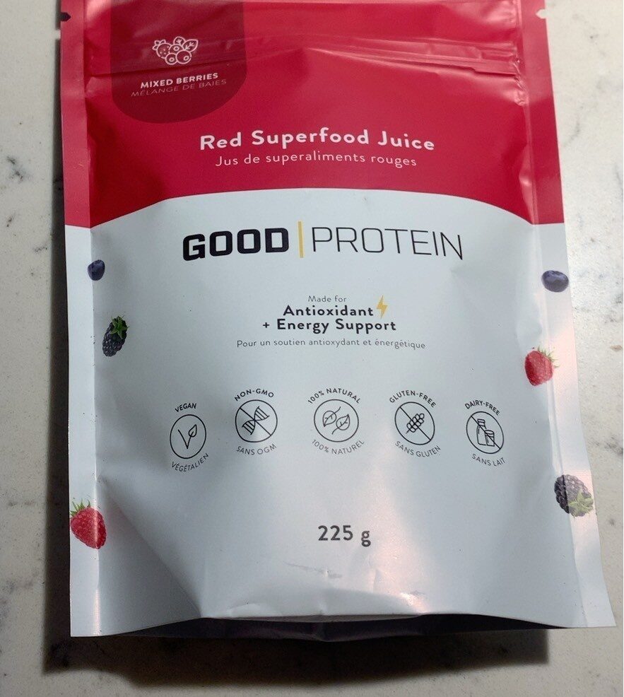Red Superfood Juice - Produit