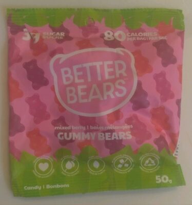 Mixed Berry Gummy Bears - Produit